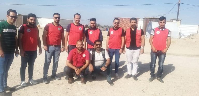 كرفان متحرك لتوزيع الفطور المجاني على الصائمين في الفلوجة