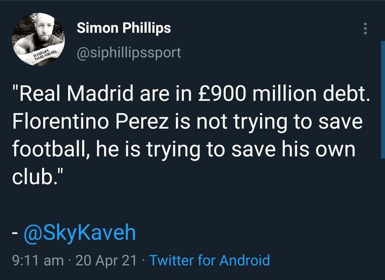 فلورنتينو بيريز رئيس نادي ريال مدريد