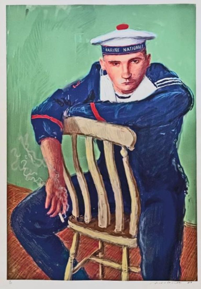 جانب من المعروضات بالمزاد