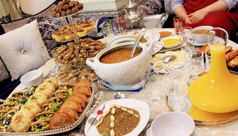 تتميز موائد رمضان في المغرب بالتنوع واللذة