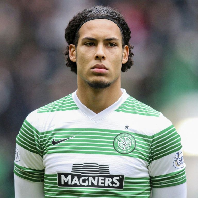 فان دايك بقميص سيلتيك  فيرجيل فان دايك