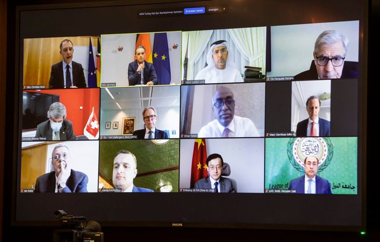 السفير الألماني يلتقي النائب الأول لرئيس مجلس النواب الليبي