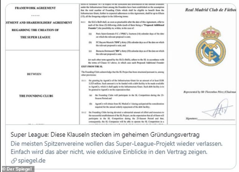 رئيسا ريال مدريد وبرشلونة