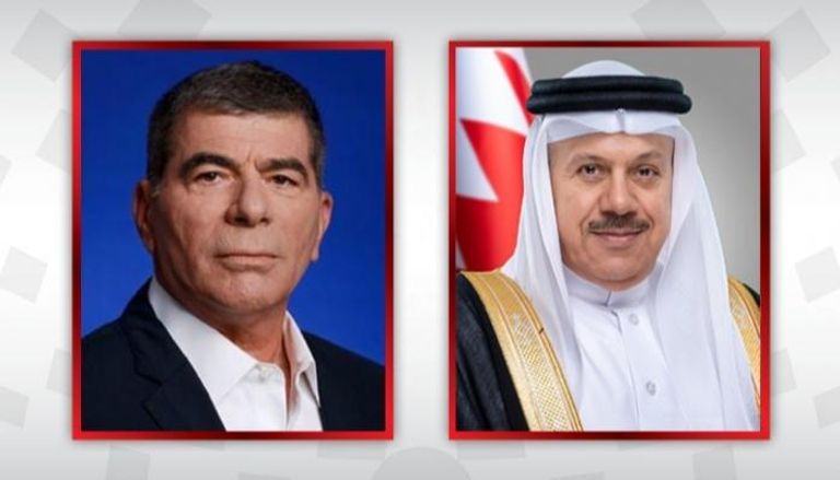وزير الخارجية البحريني ونظيره الإسرائيلي