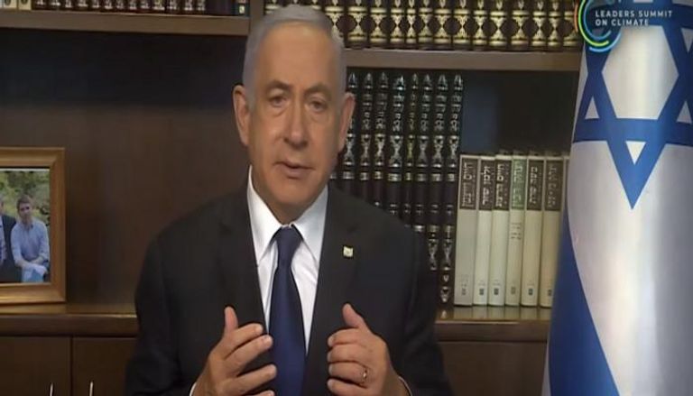 رئيس الوزراء الإسرائيلي بنيامين نتنياهو خلال القمة 