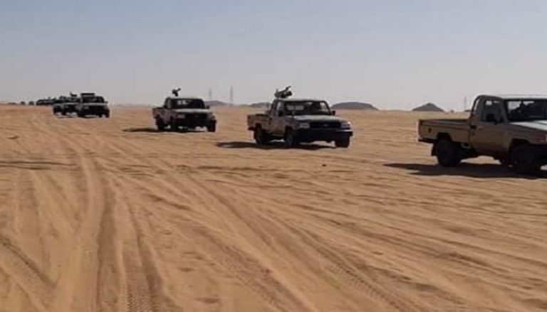 دوريات تابعة للجيش الليبي على الحدود مع تشاد