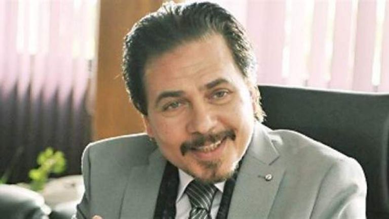 محمد رياض مع محمد إمام في مسلسل النمر