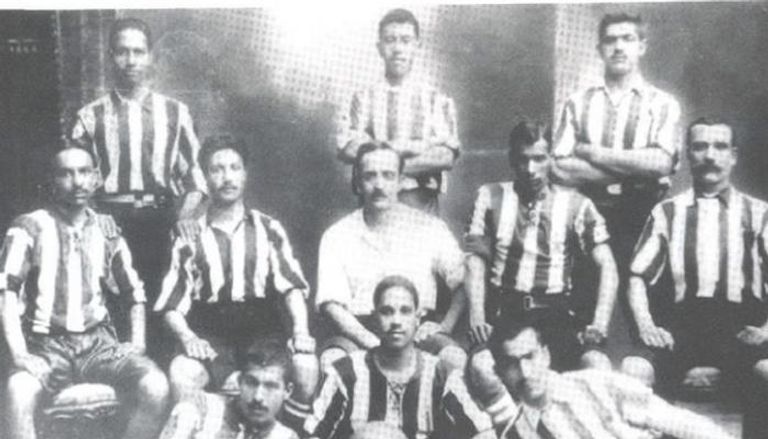 أول فريق في تاريخ الأهلي المصري