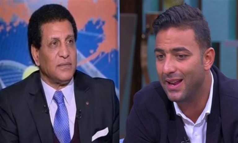 فاروق جعفر وأحمد حسام ميدو نادي الزمالك المصري