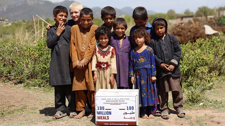 حملة " 100 مليون وجبة" 