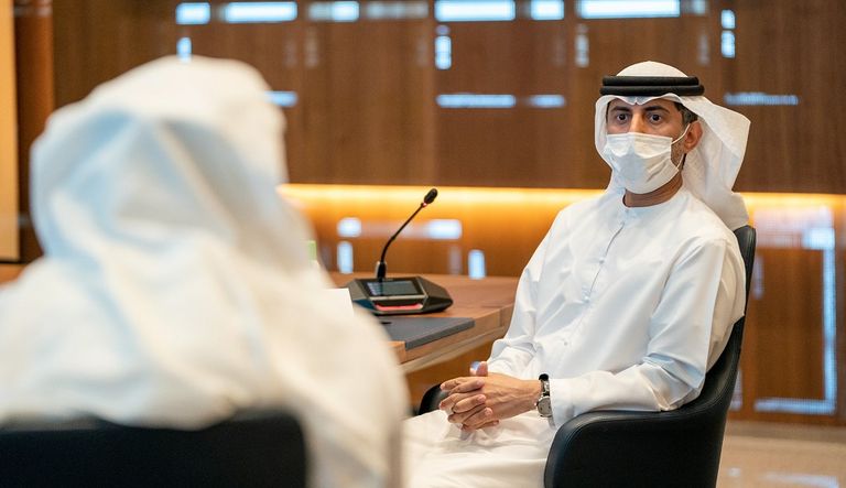 جانب من اجتماع اللجنة التنفيذية لمجلس إدارة