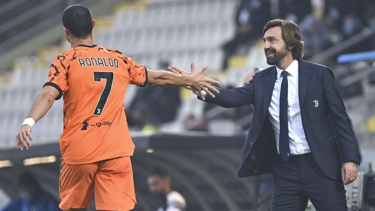 كريستيانو رونالدو وأندريا بيرلو