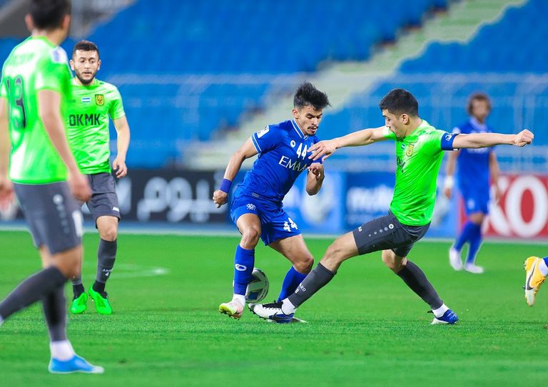 الهلال السعودي ضد أجمك الأوزبكي الهلال السعودي