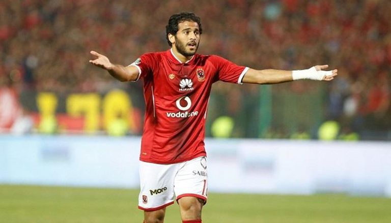 مروان محسن لاعب الأهلي المصري