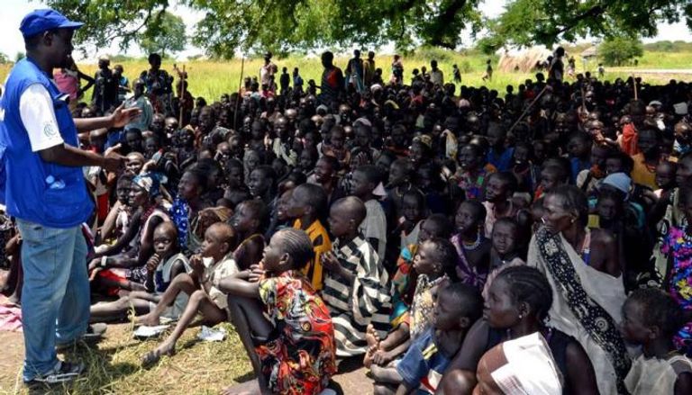 مدنيون شردهم العنف في دولة جنوب السودان
