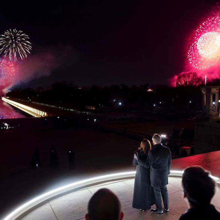 الرئيس الأمريكي جو بايدن، ونائبته كامالا هاريس