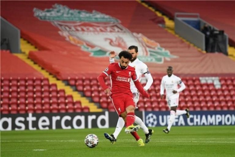 محمد صلاح ضد ريال مدريد