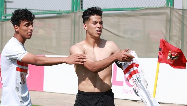 إمام عاشور لاعب الزمالك الواعد إمام عاشور لاعب الزمالك الواعد