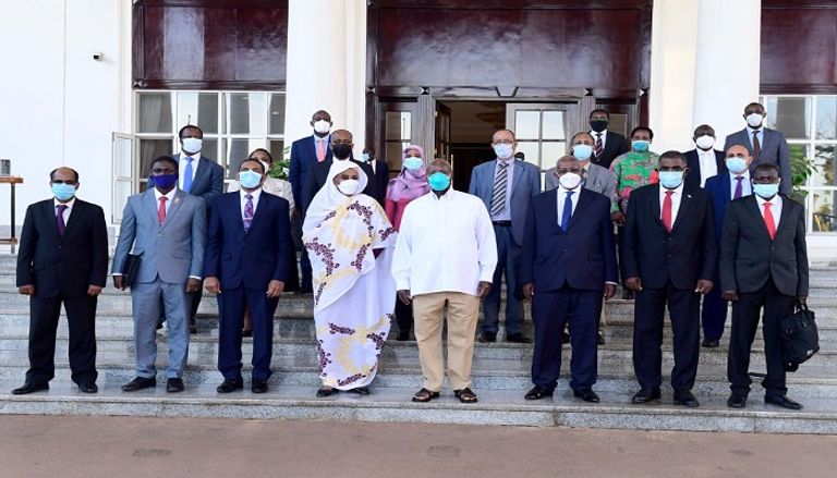 الرئيس الأوغندي يوري موسفيني