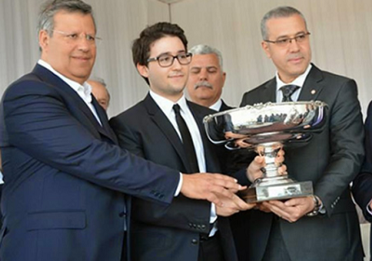 حمدي المدب حمدي المدب رئيس الترجي التونسي