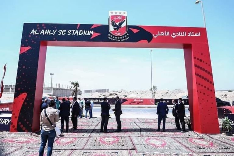 افتتاح استاد الأهلي باتريس كارتيرون مدرب الزمالك