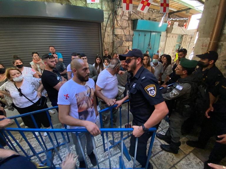 انتشار كثيف للشرطة الإسرائيلية في القدس خلال احتفالات سبت النور