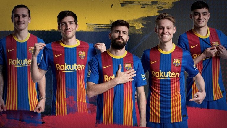 قميص برشلونة في الكلاسيكو