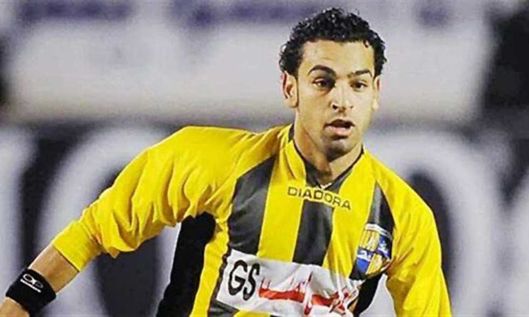 محمد صلاح بقميص المقاولون العرب محمد صلاح نجم ليفربول