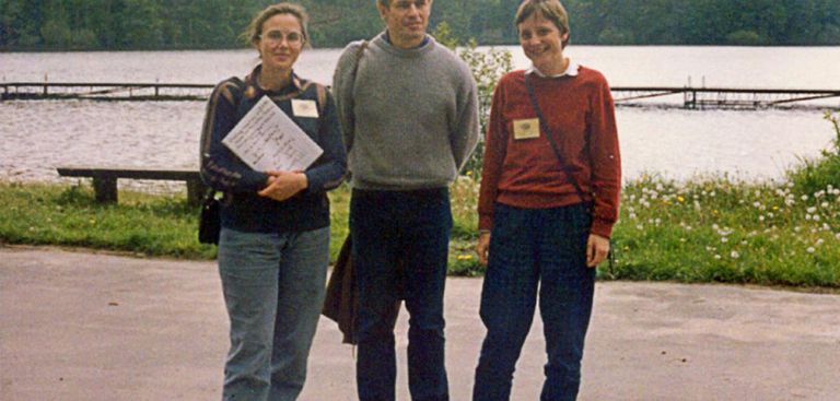 ميركل وزوجها سوير في فترة حكمها وخلال الدراسة