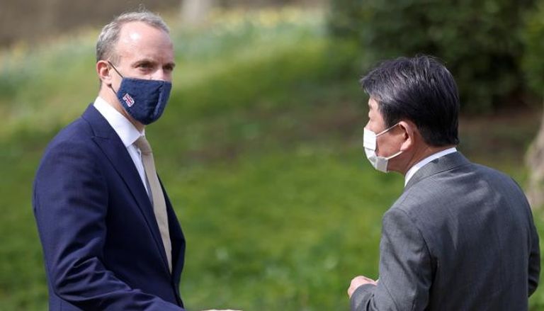 وزير الخارجية الياباني أول الواصلين لاجتماعات مجموعة السبع- رويترز