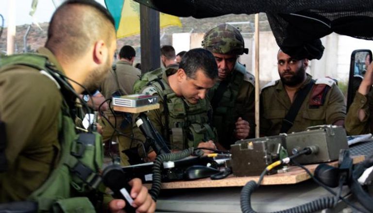 جانب من استعدادات الجيش الإسرائيلي