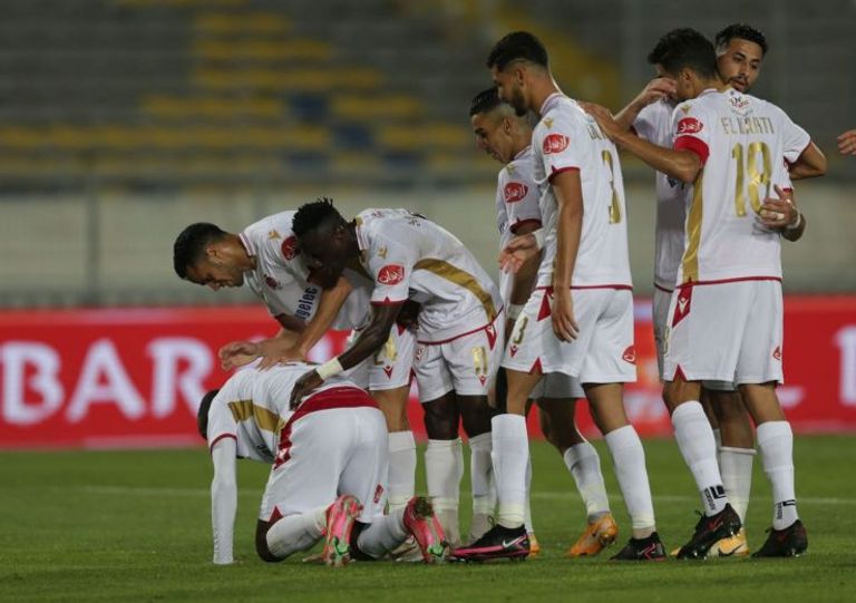 من مباراة الزمالك وبيراميدز نادي الزمالك المصري