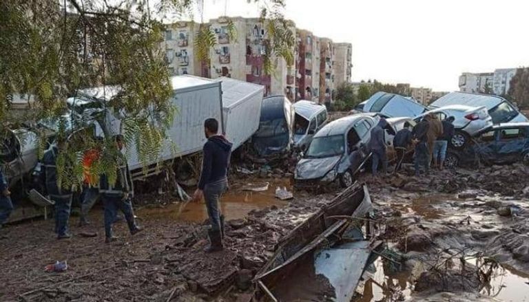 السيول تقتل 5 أشخاص في الجزائر