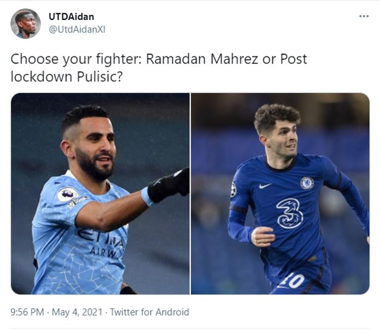رياض محرز نجم فريق مانشستر سيتي