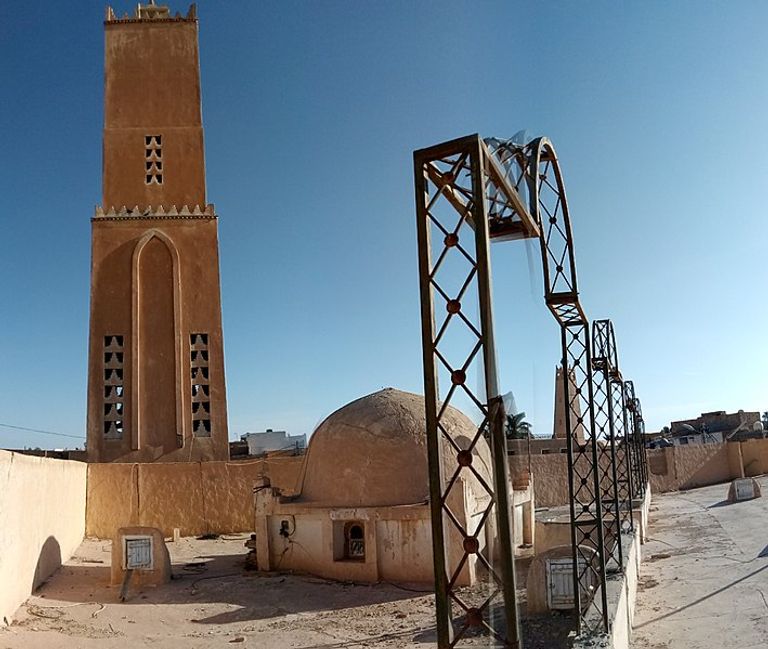 أحد مساجد مدينة ورقلة الجزائرية