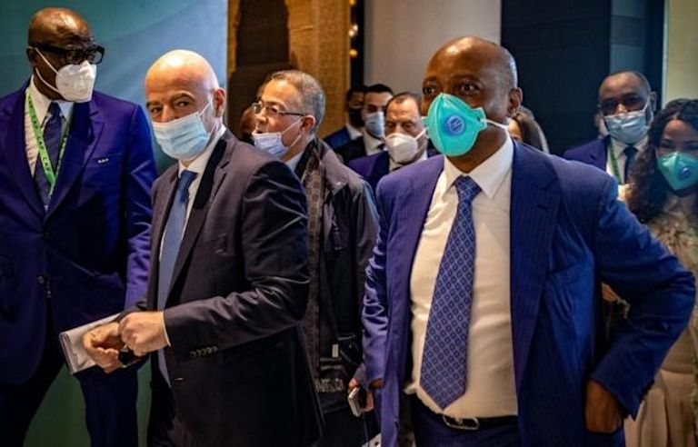 إنفانتينو وموتسيبي رئيسا الفيفا والكاف إنفانتينو وموتسيبي رئيسا الفيفا والكاف - أرشيفية