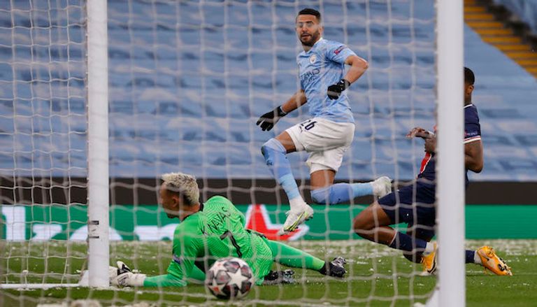 مباراة مانشستر سيتي وباريس سان جيرمان مانشستر سيتي