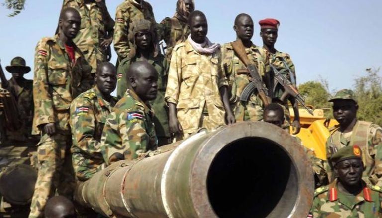 قوات من جيش جنوب السودان 