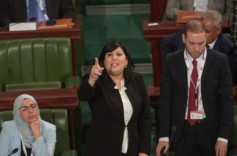 وزيرة خاجية ليبيا نجلاء المنقوش