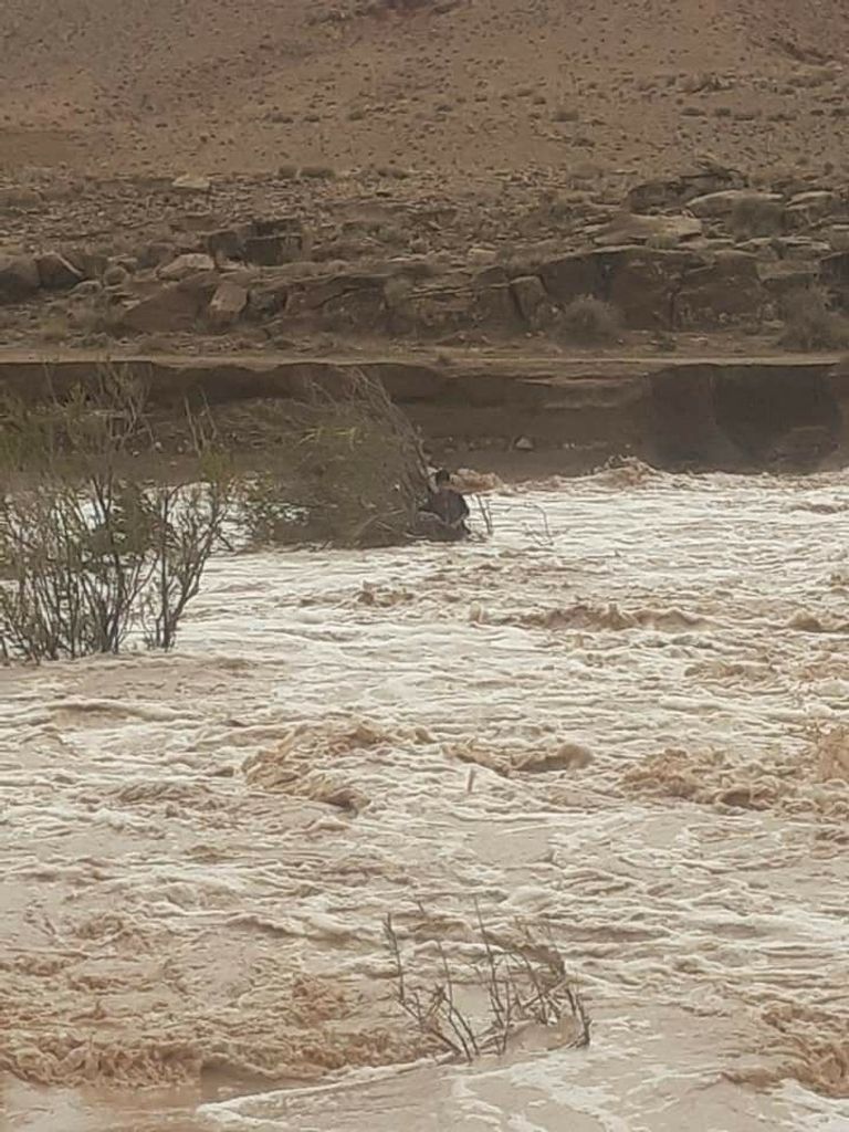 فيضانات بولاية المسيلة الجزائرية