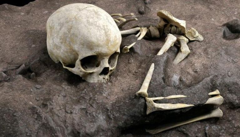 أقدم دفن بشري معروف في أفريقيا