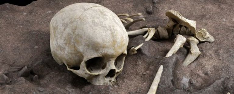 أقدم دفن بشري معروف في أفريقيا