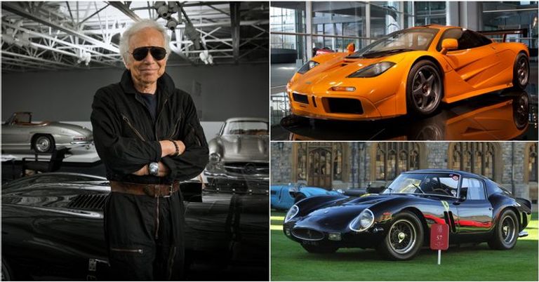 Ralph Lauren المذيع Jay Leno يسار الصورة