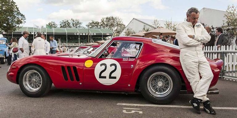 Nick Mason المذيع Jay Leno يسار الصورة