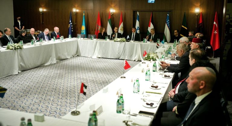 جانب من حفل إفطار وزارة الخارجية الإسرائيلية