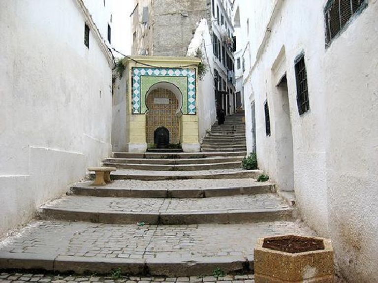 الطريق المؤدية لمسجد البراني بالجزائر العاصمة - أرشيفية مسجد البراني بالجزائر العاصمة
