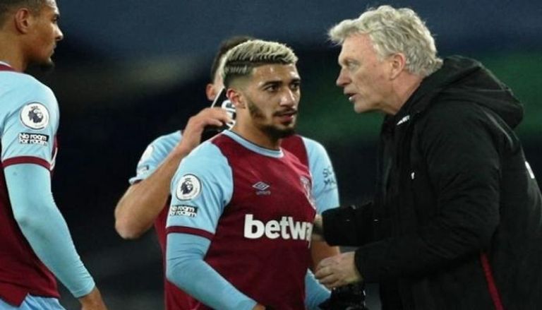 مويس مدرب وست هام ولاعبه سعيد بن رحمة 