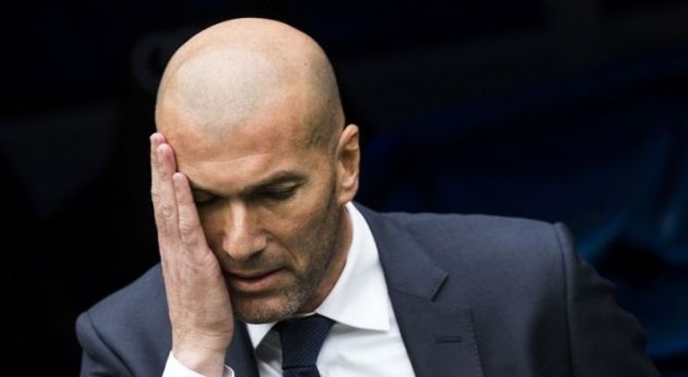 زين الدين زيدان مدرب ريال مدريد سيرجيو راموس مدافع ريال مدريد