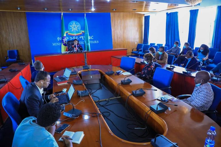 المتحدث باسم الخارجية الإثيوبية السفير دينا مفتي