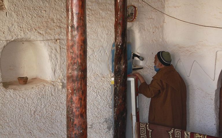 جامع النخلة بمدينة بوسعادة الجزائرية - أرشيفية جامع "النخلة" بالجزائر